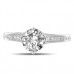 0.75ct Vs1/e Round Diamond Shoulder Set Ring