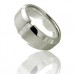 0.10ct Vvs/de Princess Diamond Mens Ring