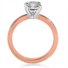0.46ct Si2/f Round Diamond Solitaire Ring