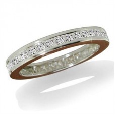 1.50ct Si3/g Princess Diamond Eternity Ring