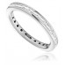 1.00ct Si1/fg Emerald Diamond Eternity Ring