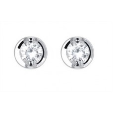 0.36ct Vs/fg Round Diamond Stud Earrings