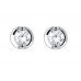 0.36ct Vs/fg Round Diamond Stud Earrings