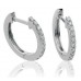 0.10ct Vs1/f Round Diamond Earrings