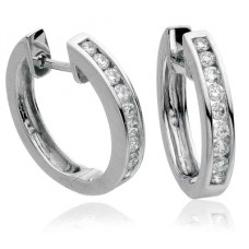 0.40ct Vs1/f Round Diamond Earrings