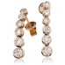 1.20ct Vs1/f Round Diamond Earrings