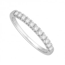 0.30ct Vs/ef Round Diamond Eternity Ring