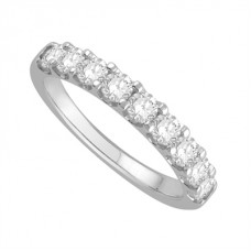 0.84ct Vs/ef Round Diamond Eternity Ring