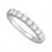 0.84ct Vs/ef Round Diamond Eternity Ring