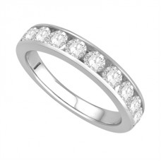 1.06ct Vs/ef Round Diamond Eternity Ring