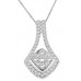 0.25ct Vs/fg Round Diamond Designer Pendant