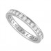 0.77ct Vs/ef Round Diamond Eternity Ring