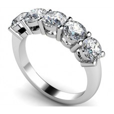 1.56ct Vs/fg 5 Stone Diamond Ring 1.56ct Vs/fg 5 Stone Diamond Ring