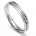 2.5mm Vintyage Wedding Ring, Size J, 18ct White Gold 2.5mm Vintyage Wedding Ring, Size J, 18ct White Gold