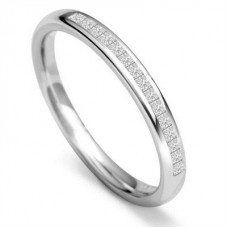 0.20ct Vs/fg Princess Diamond Wedding Ring