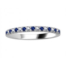 0.25ct Vs/ef Round Diamond Gemstone Eternity Ring