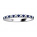 0.25ct Vs/ef Round Diamond Gemstone Eternity Ring