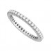 0.78ct Vs/ef Round Diamond Eternity Ring