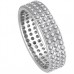 1.28ct Vs/ef Round Diamond Eternity Ring