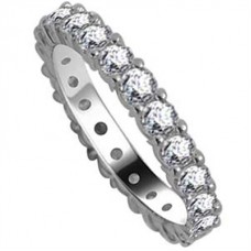 1.55ct Vs/ef Round Diamond Eternity Ring