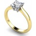 0.44ct Vvs1/g Princess Diamond Solitaire Ring