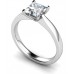 0.50ct Si2/f Princess Diamond Solitaire Ring