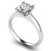 1.01ct Vs2/h Princess Diamond Solitaire Ring