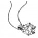0.71ct Si2/d Round Diamond Solitaire Pendant