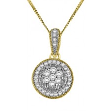 0.15ct Vs/fg Round Diamond Designer Pendant 0.15ct Vs/fg Round Diamond Designer Pendant