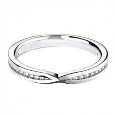 3mm Shaped Diamond Wedding Ring 3mm Shaped Diamond Wedding Ring