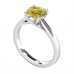 0.60ct Si2 Fancy Yellow Diamond Ring 0.60ct Si2 Fancy Yellow Diamond Ring