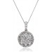 0.60ct Vs/fg Round Diamond Designer Pendant