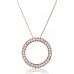 0.50ct Vs/ef Round Diamond Designer Pendant