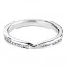 3mm Shaped Diamond Wedding Ring