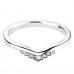 2mm Shaped Diamond Wedding Ring
