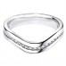 2.5mm Shaped Diamond Wedding Ring