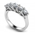 0.70ct Si/fg 5 Stone Diamond Ring