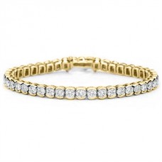 1.25ct I1/f Round Diamond Tennis Bracelet