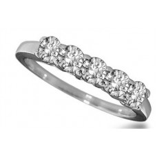 0.50ct I1/g 5 Stone Diamond Ring
