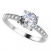 1.00ct Si1/g Round Diamond Shoulder Set Ring 1.00ct Si1/g Round Diamond Shoulder Set Ring