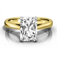 0.60ct Si2/g Radiant Diamond Solitaire Ring