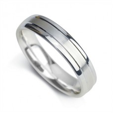 6mm Court Shape Satin Centre With Polished Edges