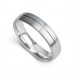 6mm Court Shape Satin Finish With A Central Groove