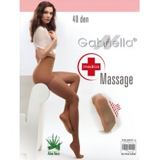 Comfortable Shaping Tights With Foot Massage Effect - 40 Den Comfortable Shaping Tights With Foot Massage Effect - 40 Den