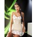 Irall Dreamy Cream Satin Nightdress