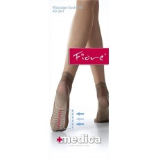 Fiore Foot Massage 40 Denier Shorter Length Ankle Socks