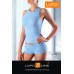 Seamless Microfiber Sport Tank Top And Boxers Lingerie Set