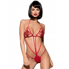 Obsessive Sexy Teddy Lingerie Set - Red