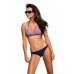 Verano Lou Sexy 2pc Padded Bikini Set - Navy Blue