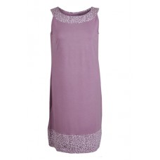 Muzzy Women's Long Nightdress Chemise - Brown